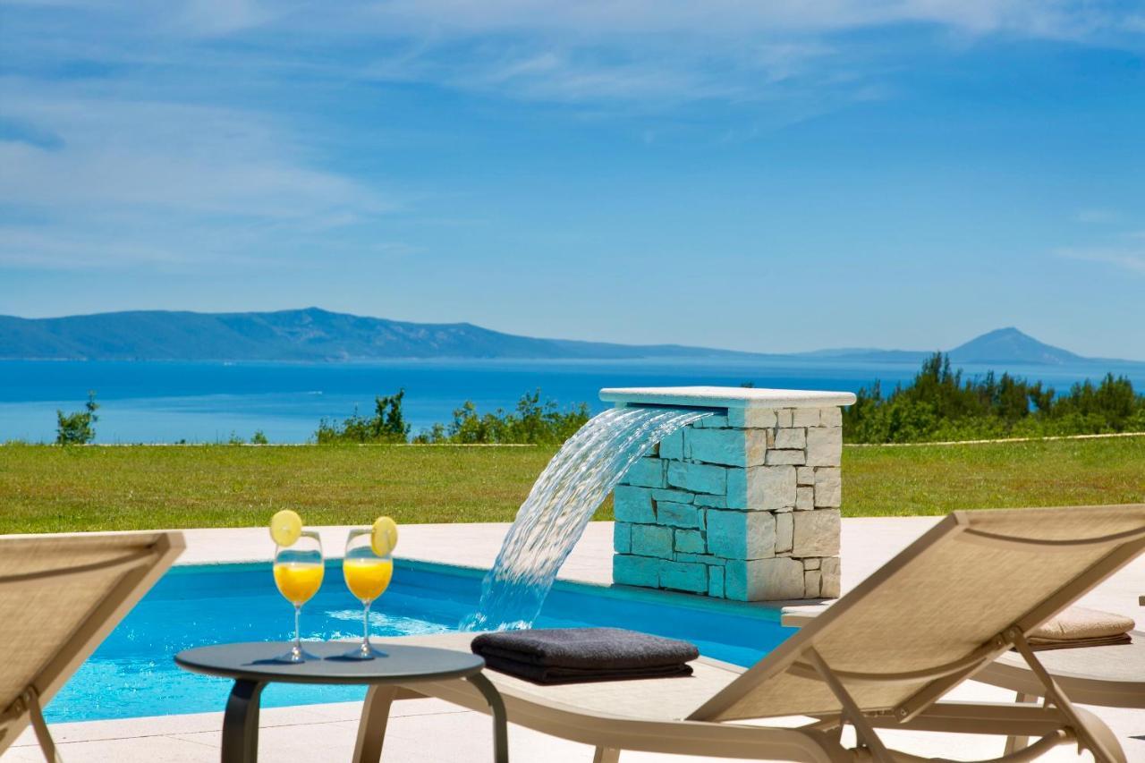 Luxury Panorama Vila With Amazing Seaview In Gondolici 7 Km From Rabac Labin  Luaran gambar