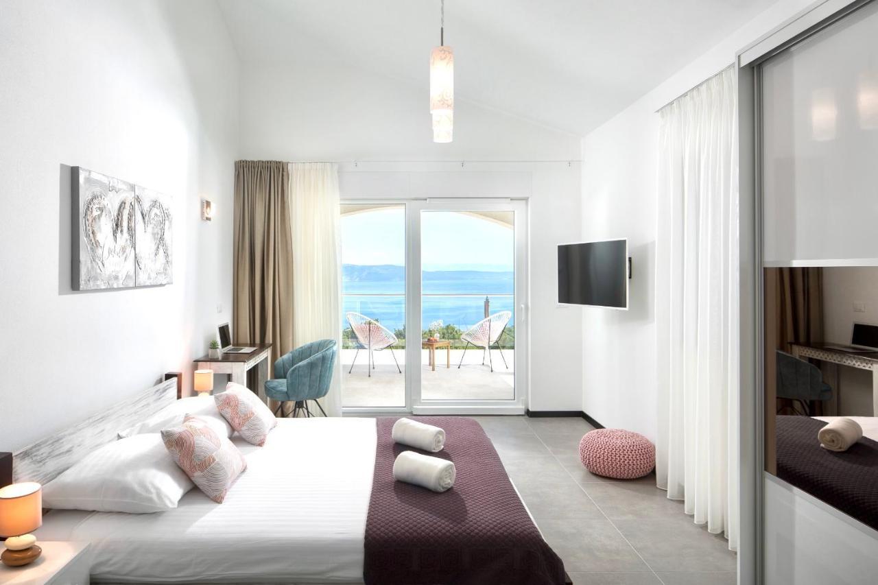 Luxury Panorama Vila With Amazing Seaview In Gondolici 7 Km From Rabac Labin  Luaran gambar