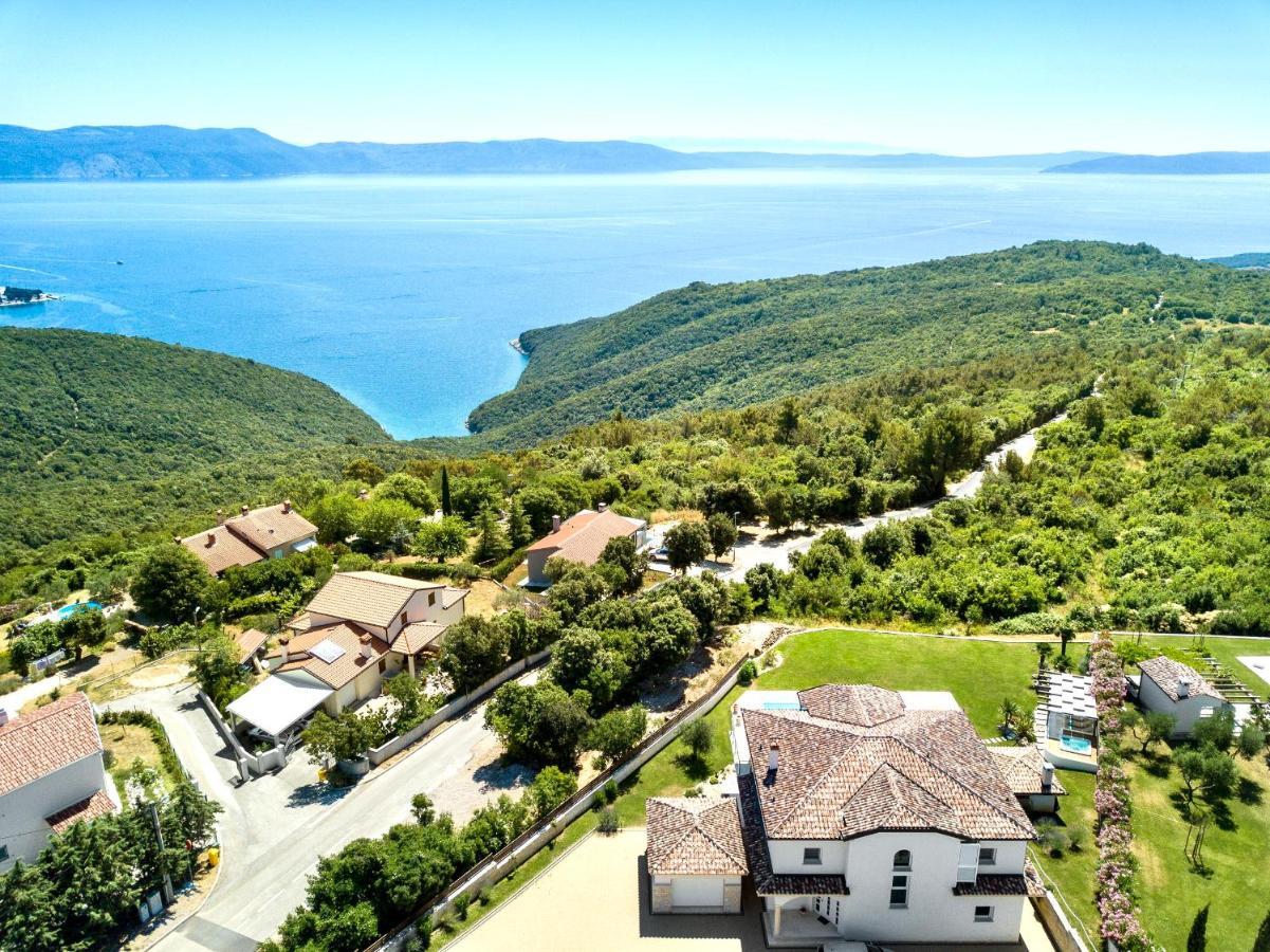 Luxury Panorama Vila With Amazing Seaview In Gondolici 7 Km From Rabac Labin  Luaran gambar