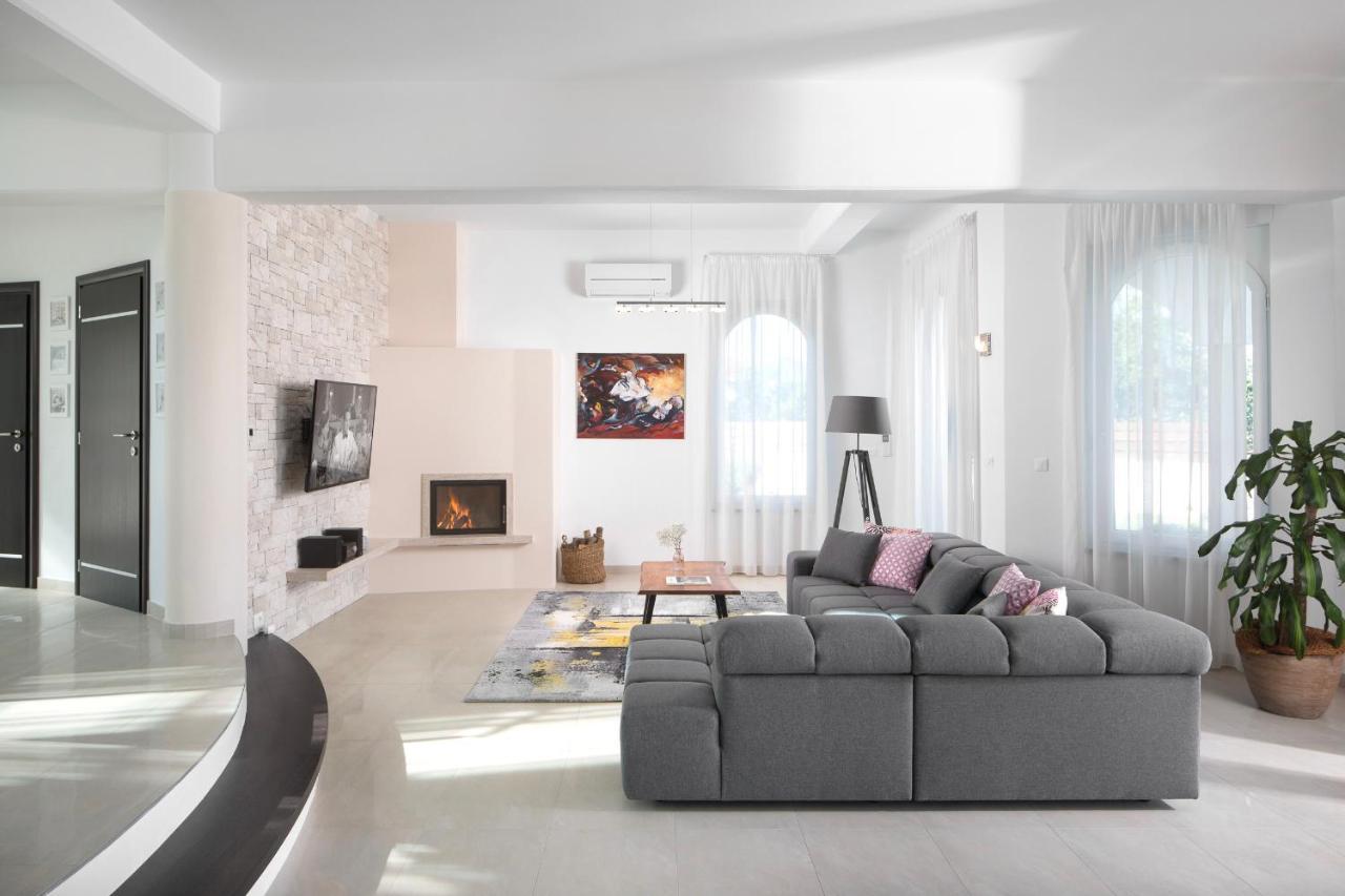 Luxury Panorama Vila With Amazing Seaview In Gondolici 7 Km From Rabac Labin  Luaran gambar