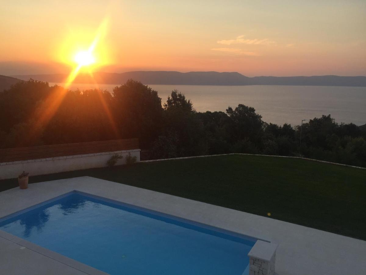 Luxury Panorama Vila With Amazing Seaview In Gondolici 7 Km From Rabac Labin  Luaran gambar